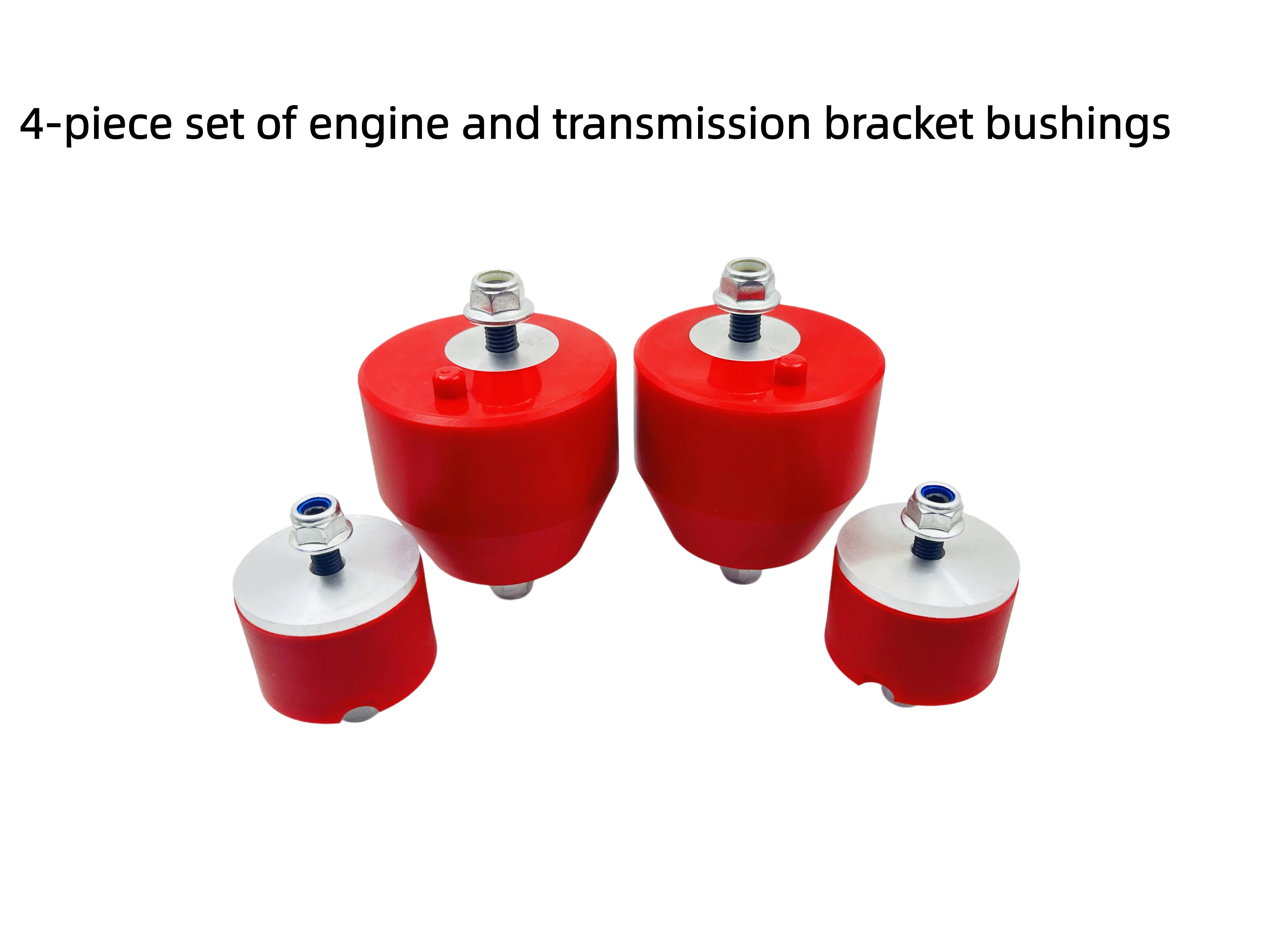 Kit de 2/4 pièces pour BMW E36 E46 Compact Z3 Z4 Moteur 6 cylindres en ligne – Silentblocs de support de transmission en polyuréthane – Pièce de rechange