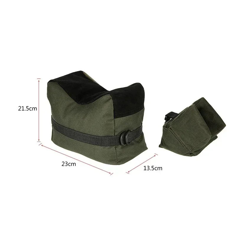 Sac de rangement de munitions portable, sac de sable sans sable avec petit sac d'accessoires, pouvant être abrasif en un accessoire rapide