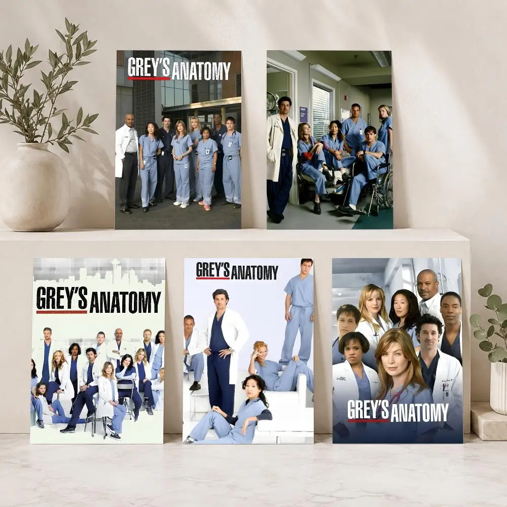 G-Greys Anatomy TV SERIES Poster Durable Painting Canvas Poster Wall Hanging Home Interior Decoration Art Mural Gift