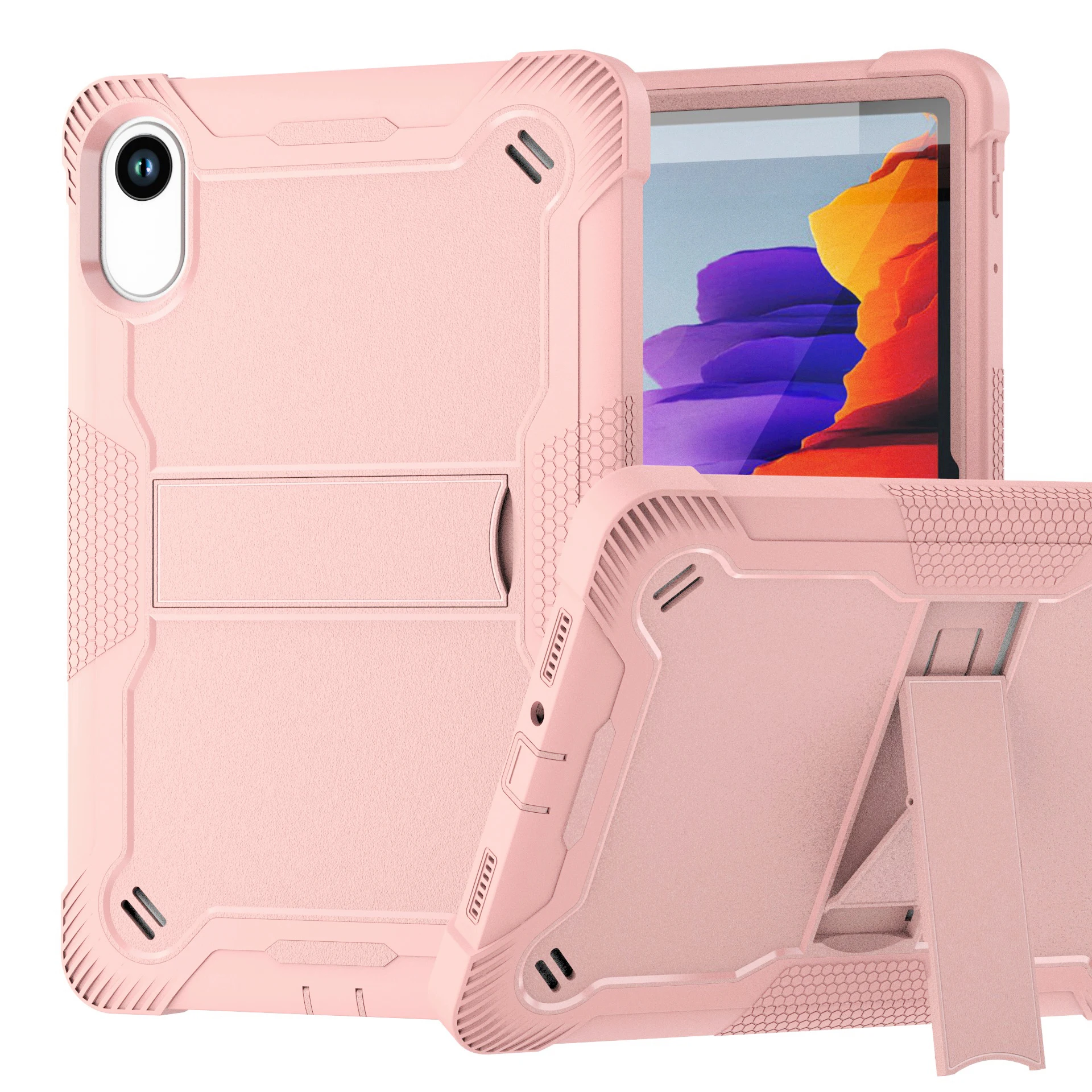 Armor Case For Xiaomi Redmi Pad 2 2025 SE 4G 8.7 Pro 12.1 10.6 SE 11 Tablet Cover For Xiaomi Pad 8 7 6 Pro 11.2 11 Stand Case