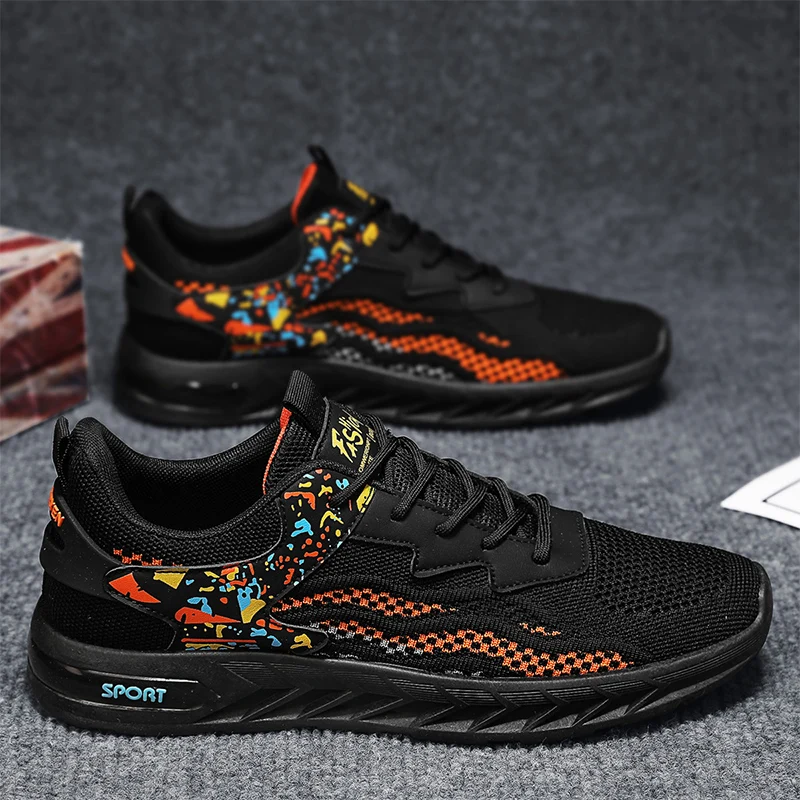 

Summer men's shoes, breathable mesh sports shoes, new versatile, comfortable and casual trendy shoes for teenagers