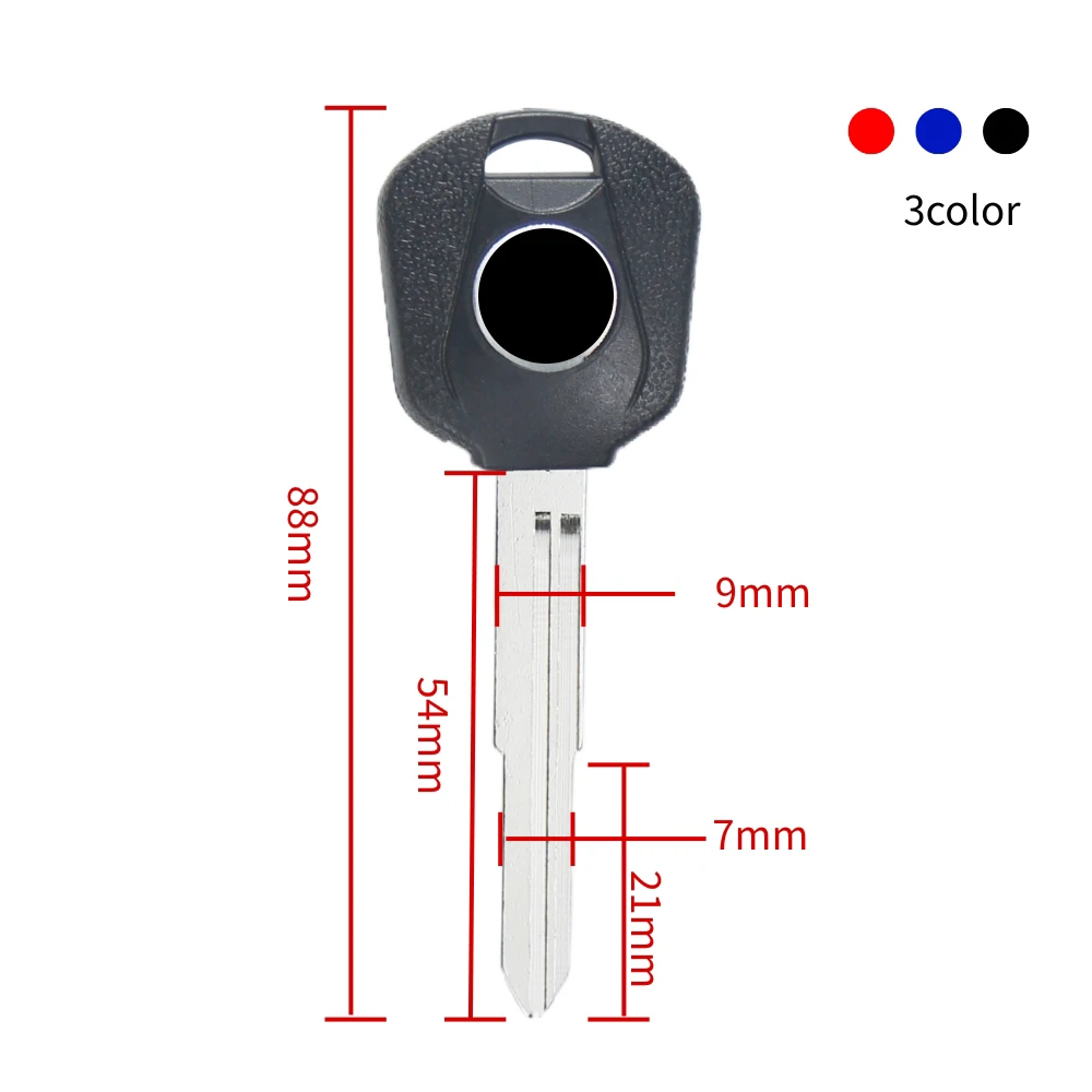 Пустой ключ для мотоцикла, замена необрезанных ключей для Honda CB600 CB800 CB1300 CBR600RR CBR893 CBR929 CBR1000RR CBR1000 CBR900RR CBR954