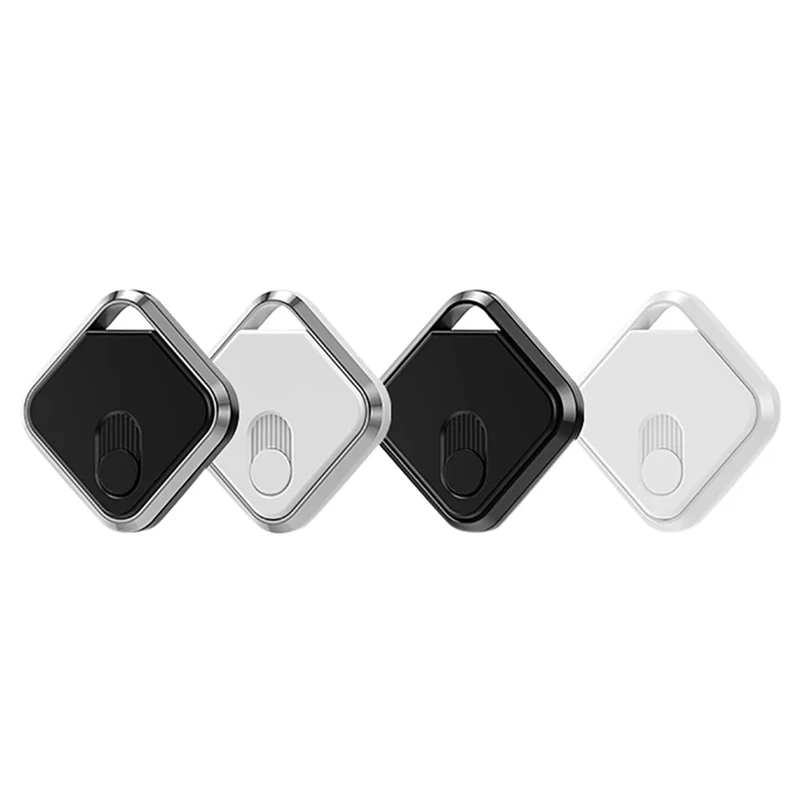 1-delige lange afstand Smart Tag GPS Tracker Sleutels Finder Plastic + Metaal voor Air Tag Werkt met IOS Find My (A)