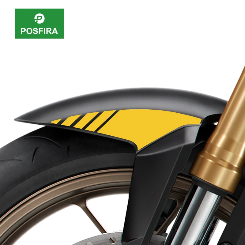 

POSFIRA наклейки на переднее крыло мотоцикла, виниловая наклейка для Honda CB650R CB 650R 650R 2025 2024 2023 2022 2019-2026, аксессуары