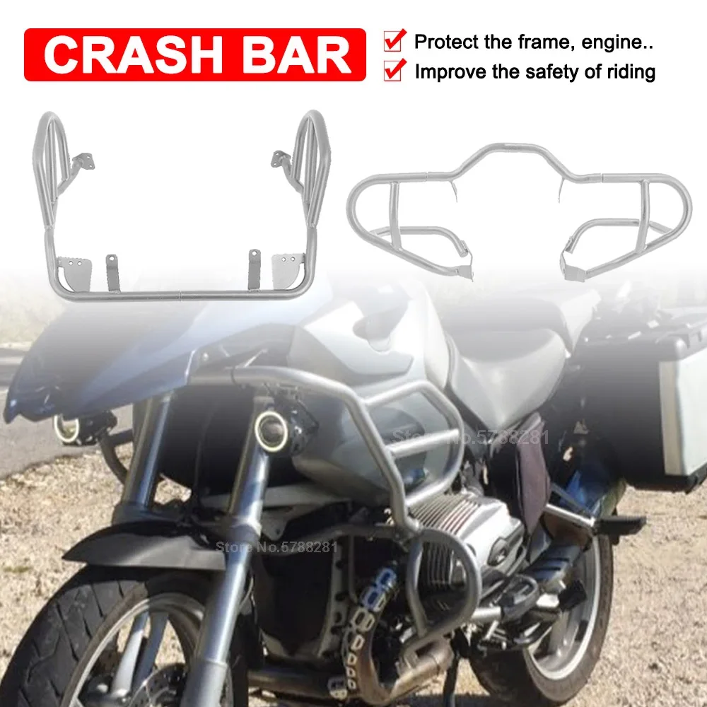 

Engine Guard Tank Bumper For BMW R1200GS Oil Cooled 2008 2009-2012 R 1200 GS R1200 Motorcycle Frame Crash Bar Cover Protector