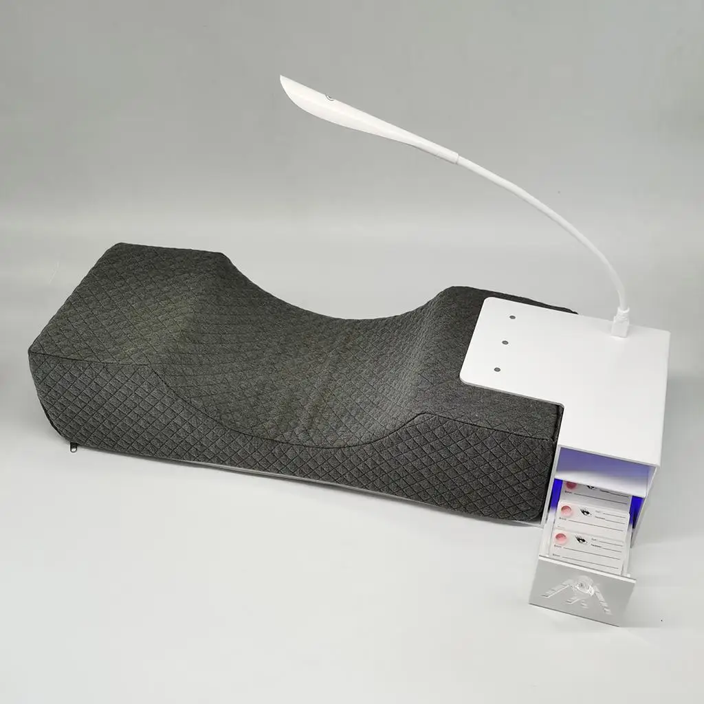 Make Up Extension Pillow Neck Support And Shelf for Salon Home