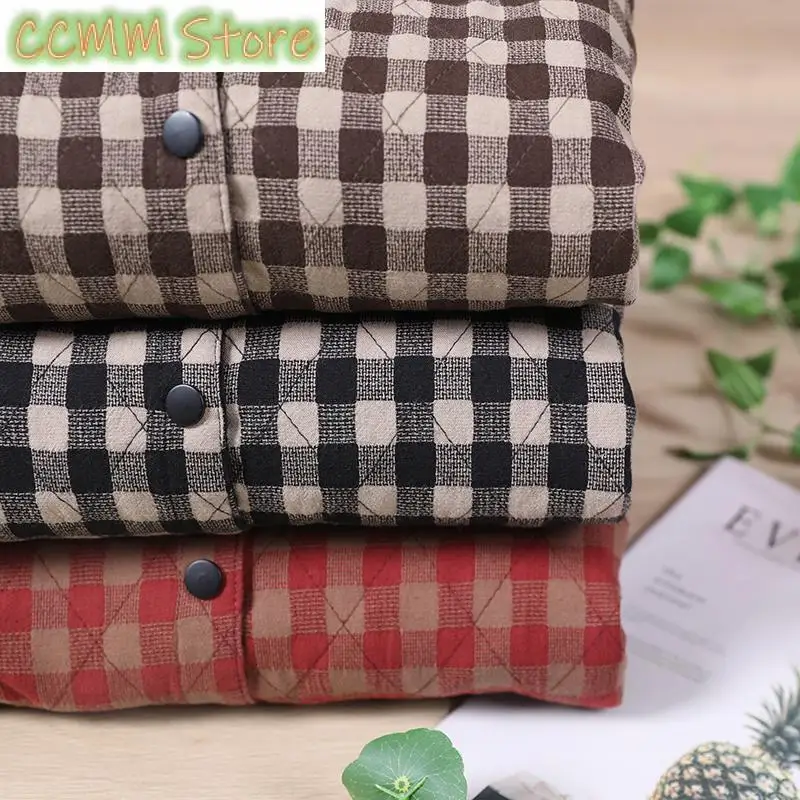 Winter Women's Parkas New Korean Hooded Loose lattice Coat Female Fashion Parkas  Down Cotton Coats Women Outwear