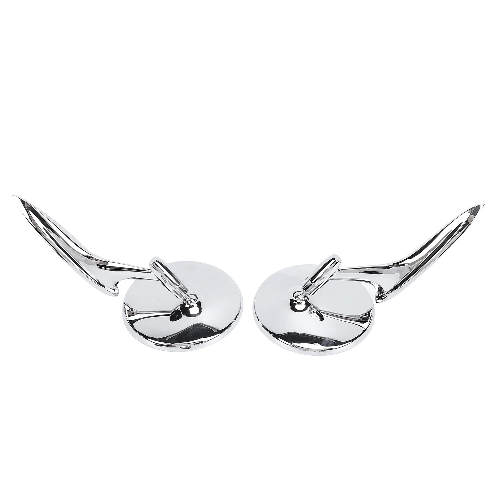 Kaca Spion Luar Bulat Pengganti Kaca Samping Pintu Logam Cocok Sempurna 654394765672 untuk Impala Corvair Biscayne Bel