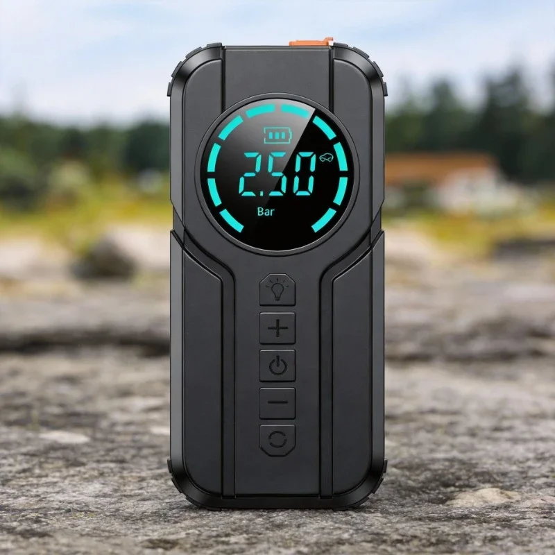 Automobile Emergency Start Inflation Pump Integrated Multifunctional Portable Battery Starter