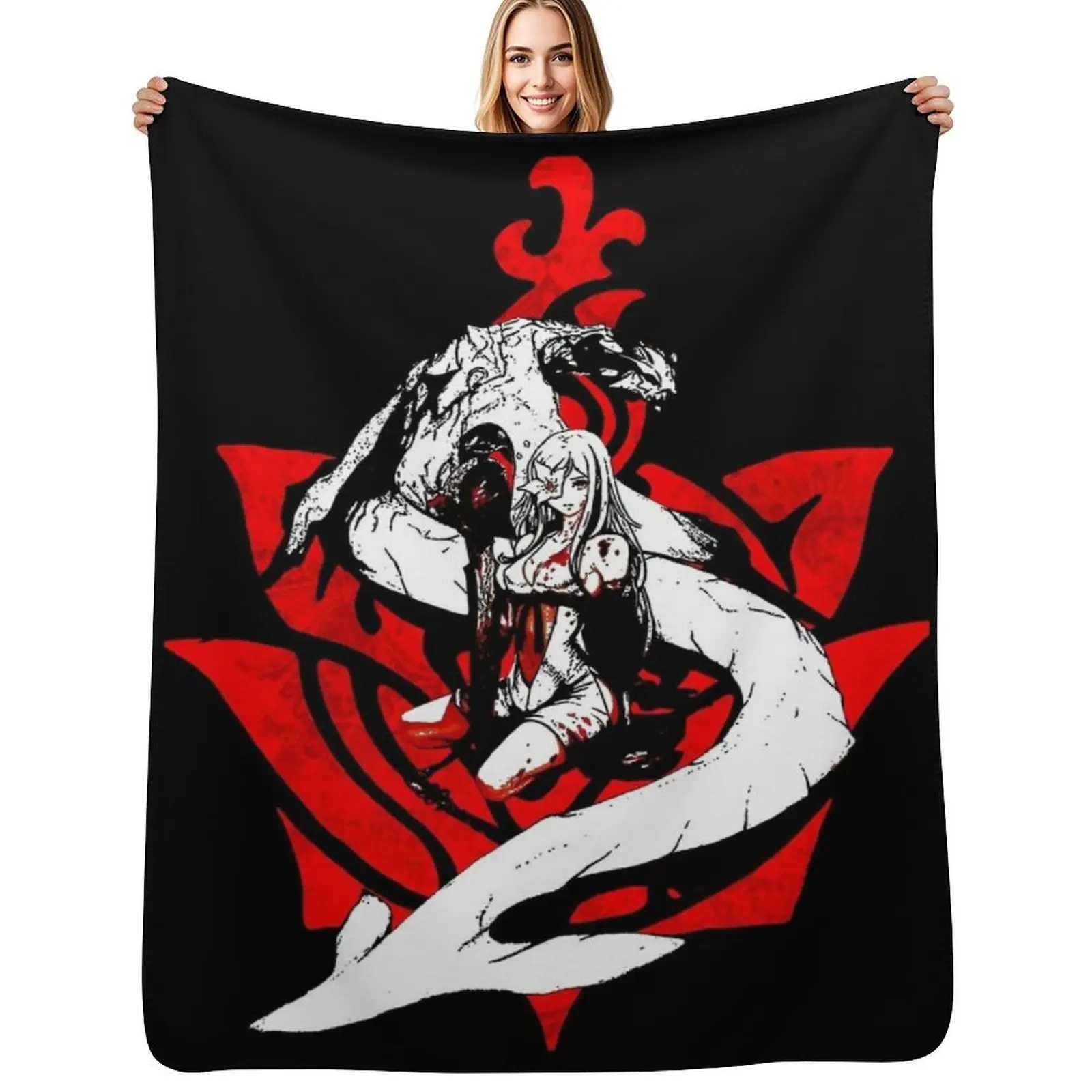 Zero and Mikhail Throw Blanket Cozy Light Blanket for Travel Camping Picnic