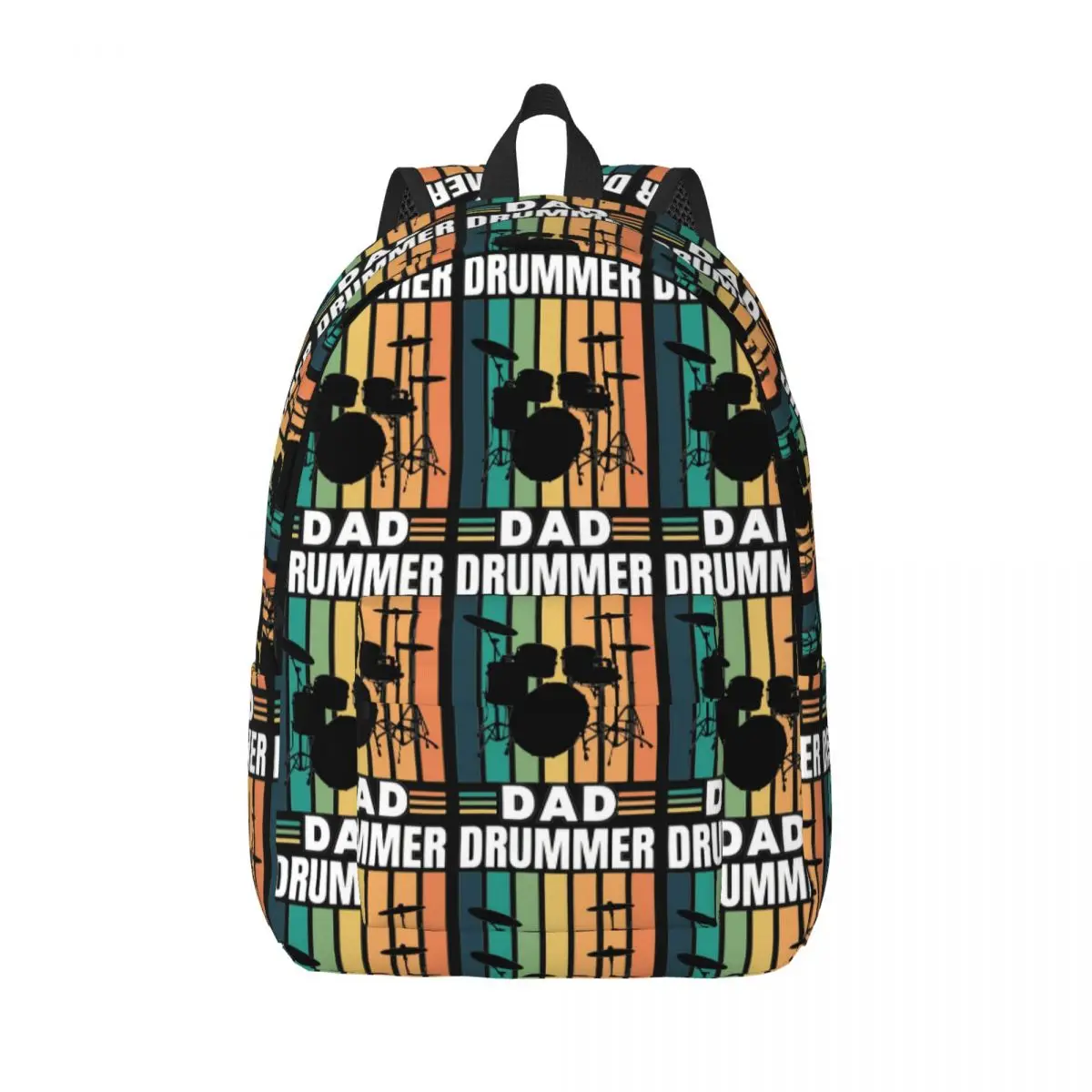 

Студенческий рюкзак барабанщика DAD Drumming, школьная сумка, походный дорожный рюкзак для мужчин, женщин, модный рюкзак для мальчиков и девочек, сумки на плечо