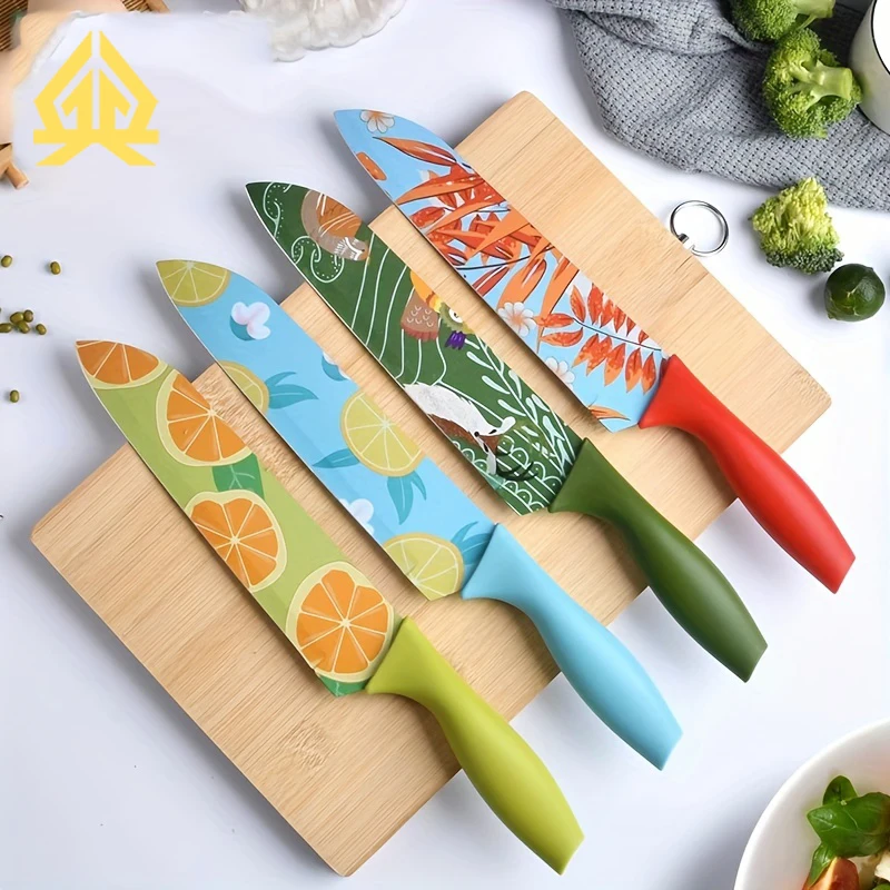 Xtl seiko bedrucktes Obst messer, Kochmesser mit kostenloser Scheide, Küchenmesser, Kochmesser, Gadgets