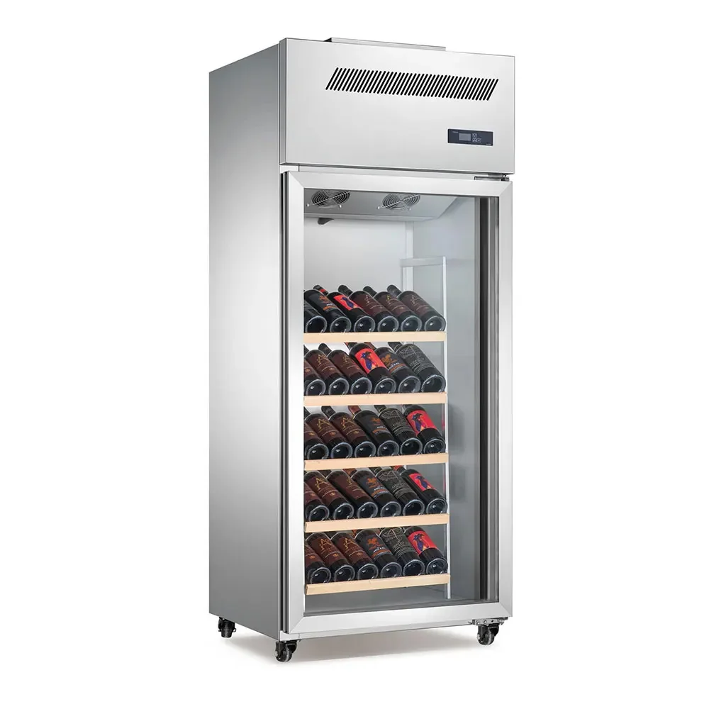 XEOLEO Commercial One Door Mini Compressor Upright Cooler Fridge Display Beer Drinks Cold Air Refrigeration Freezer
