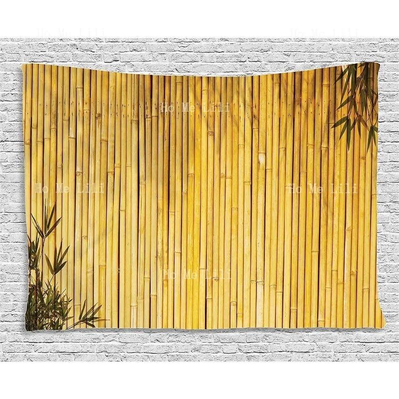 

Лесные простые листья и восточная природа, вдохновленное изображением дикой природы, тематический принт, широкий настенный гобелен, подвесной для спальни, гостиной