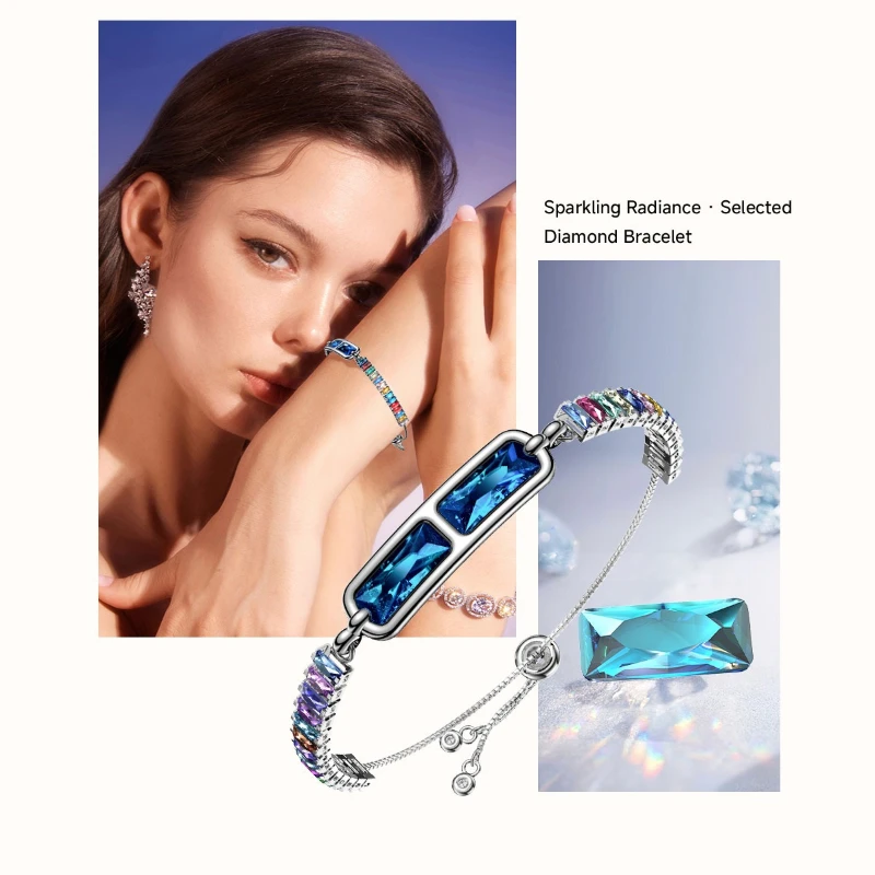 

BH3 Fashion Smart Bracelet Menstrual Cycle Sleep Heart Rate Blood Pressure Lady Smartband Video Control Smart Watches for Women