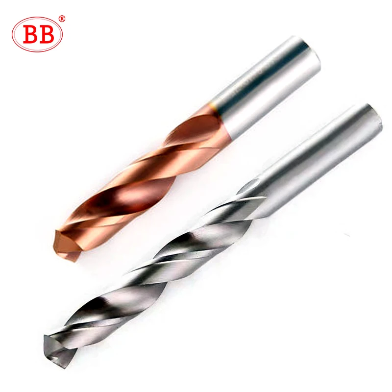 

BB 17.1-25 Solid Carbide Twist Drill with Parallel Shank General Stub for CNC Drilling Machine Metal Steel Iron Hole