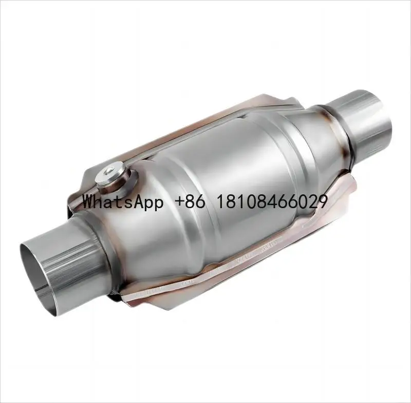 

North America Cat. 2 Universal High Flow Catalytic Converter Replacement EPA OBD Catalytic Converter Oxygen Sensor Engine Parts