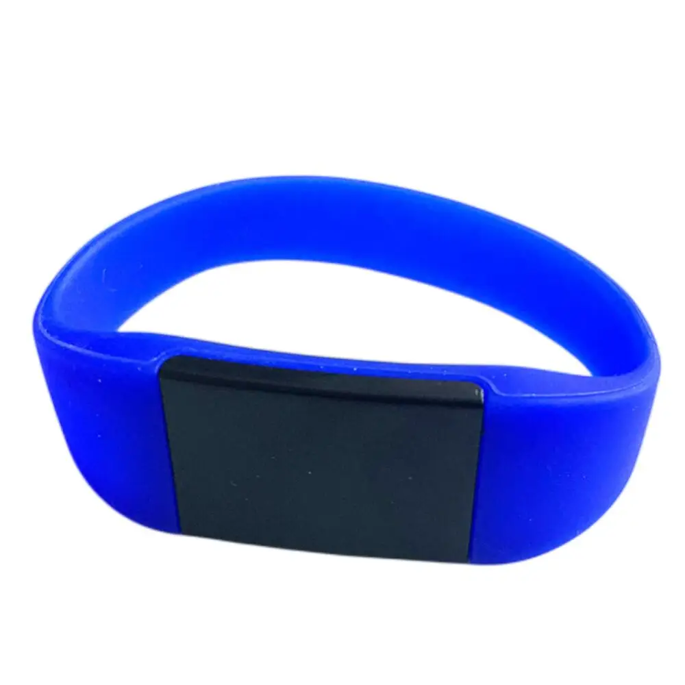 1Pcs EM4305 T5577 125Khz RFID ID Rewritable Waterproof Silicone Smart Wristband Keyfobs Key Tag Card