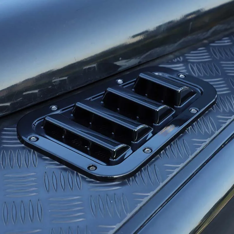 

For Land Rover Defender 2004-2018 Hood Air Vent Protective Cover Car Hood Decorative Accessories Car Accessories ABS/Metal