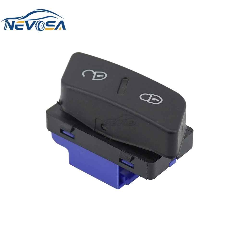 LHD لشركة فولكس فاجن جولف 5 جيتا 5 MK5 2004-2010 تيجوان CC Gti قفل الباب المركزي زر التبديل 1K 0962125 ب 1 ك 0962125   1K0 962 125 ب