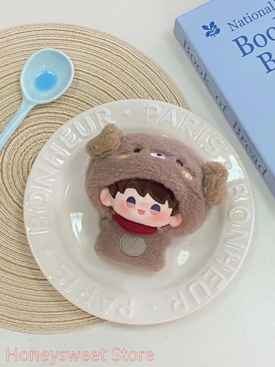 10cm Anime Love and Deepspace Sylus Plush Doll Stuffed Toys Fluffy Maumet Puppet Toys Cosplay Pendant Keychain Halloween Gift