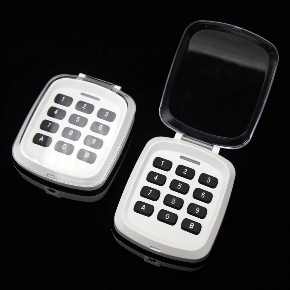 Universal Wireless Keypad Garage Door Openers Rolling Code Keypad 315mhz 433mhz 868mhz Remote Control 433.92MHz 868.3MHz