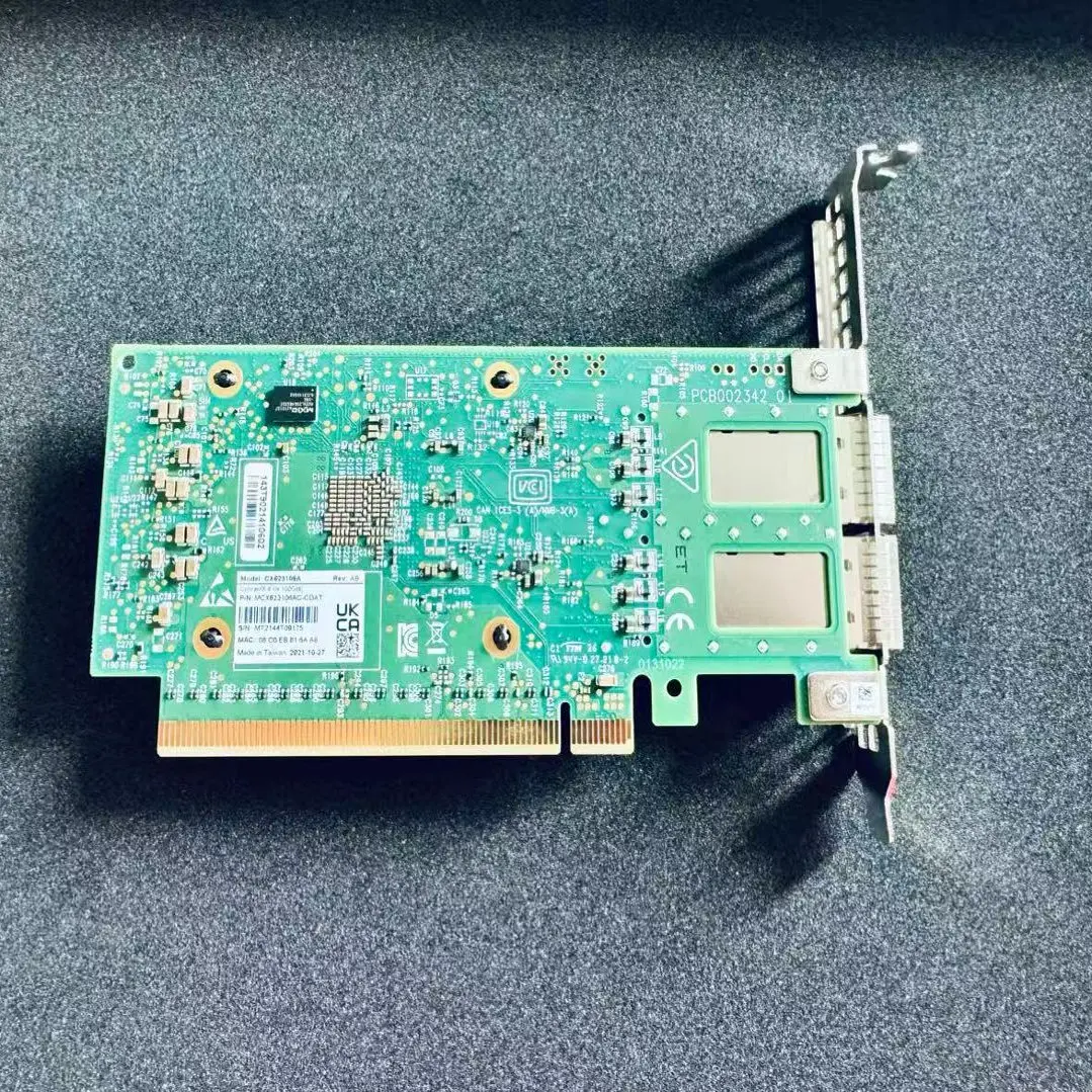 بطاقة واجهة شبكة مزدوجة المنفذ Mellanox/Mellanox MCX623106AC-CDAT ConnectX-6 Dx 100Gb