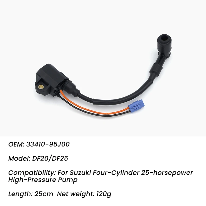Super Sale 33410-95J00 Ignition Coil Assy for Suzuki Outboard 4 Stroke 20 25HP DF20 DF25