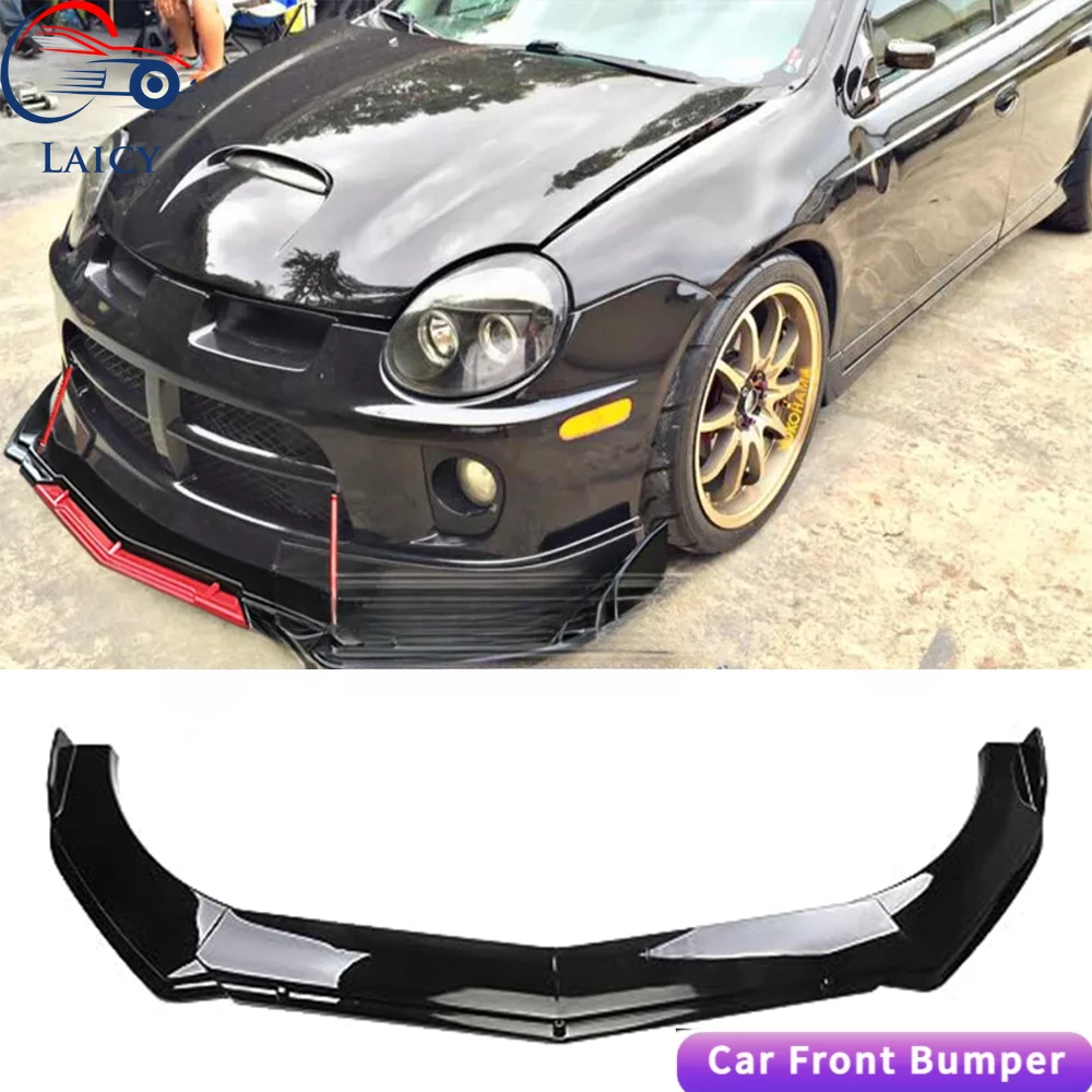 LAICY For D0dge Neon SRT4 SE SXT Car Front Bumper Chin Lip Spoilers Body Kits Splitter Skirt Diffuser Protection Guard