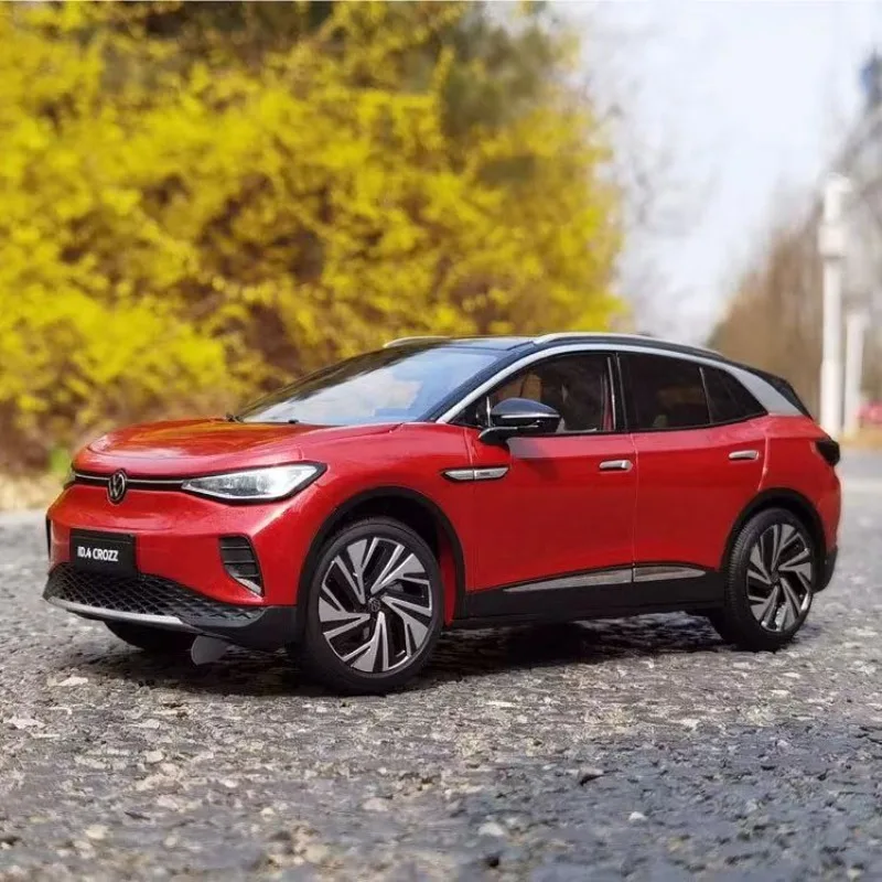 

Оригинальная заводская модель автомобиля из сплава 1:18 VW ID.4 SUV, литая под давлением, детская игрушка, коллекционный дисплей для взрослых.