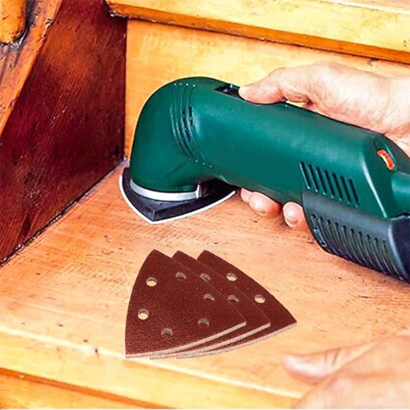 90*90*90 مللي متر مثلث الصنفرة مادة الألومينا أدوات جلخ النجارة تلميع المعادن وأدوات قرص الطحن اكسسوارات