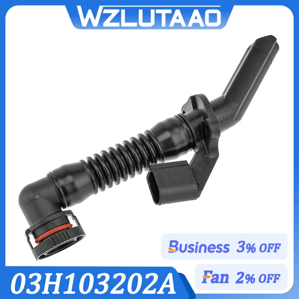 

03H103202A Cylinder Head Cover Vent Hose For VW Passat 2006-2011 3.2L/3.6L Touareg 2006-2010 3.6L For Audi Q7 2007-2009 3.6L