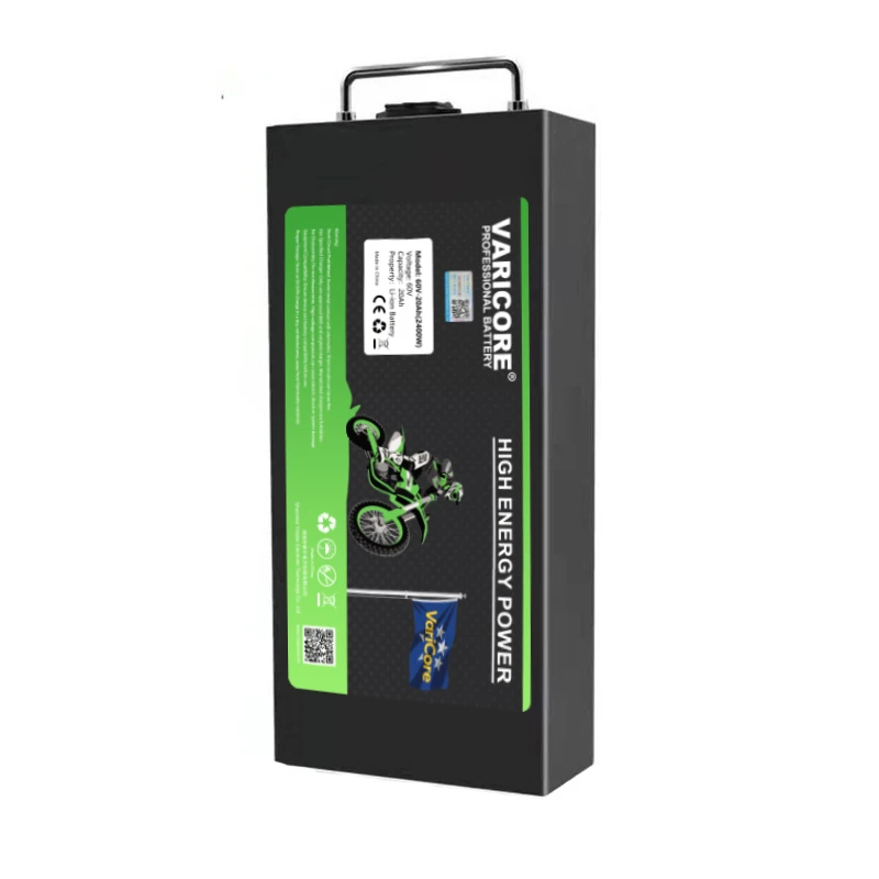 

60V 20ah Electric Motorcycle Waterproof Lithium Battery 18650 CELL 500w-2400W Use Varicore