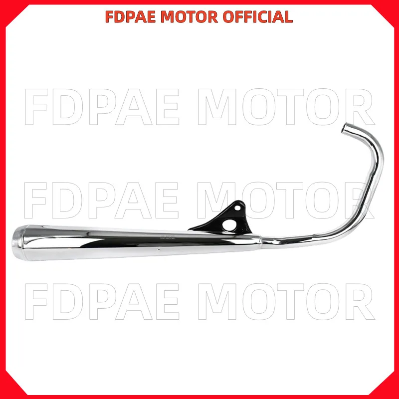 Muffler Exhaust Pipe for Wuyang Honda Cg125 Wh125-3