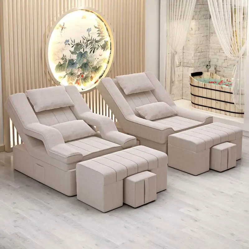 

Detailing Support Pedicure Chairs Sink Bowl Adjust Electric Recliner Pedicure Chairs Latex Sillon De Pedicura Furniture ZT50PC