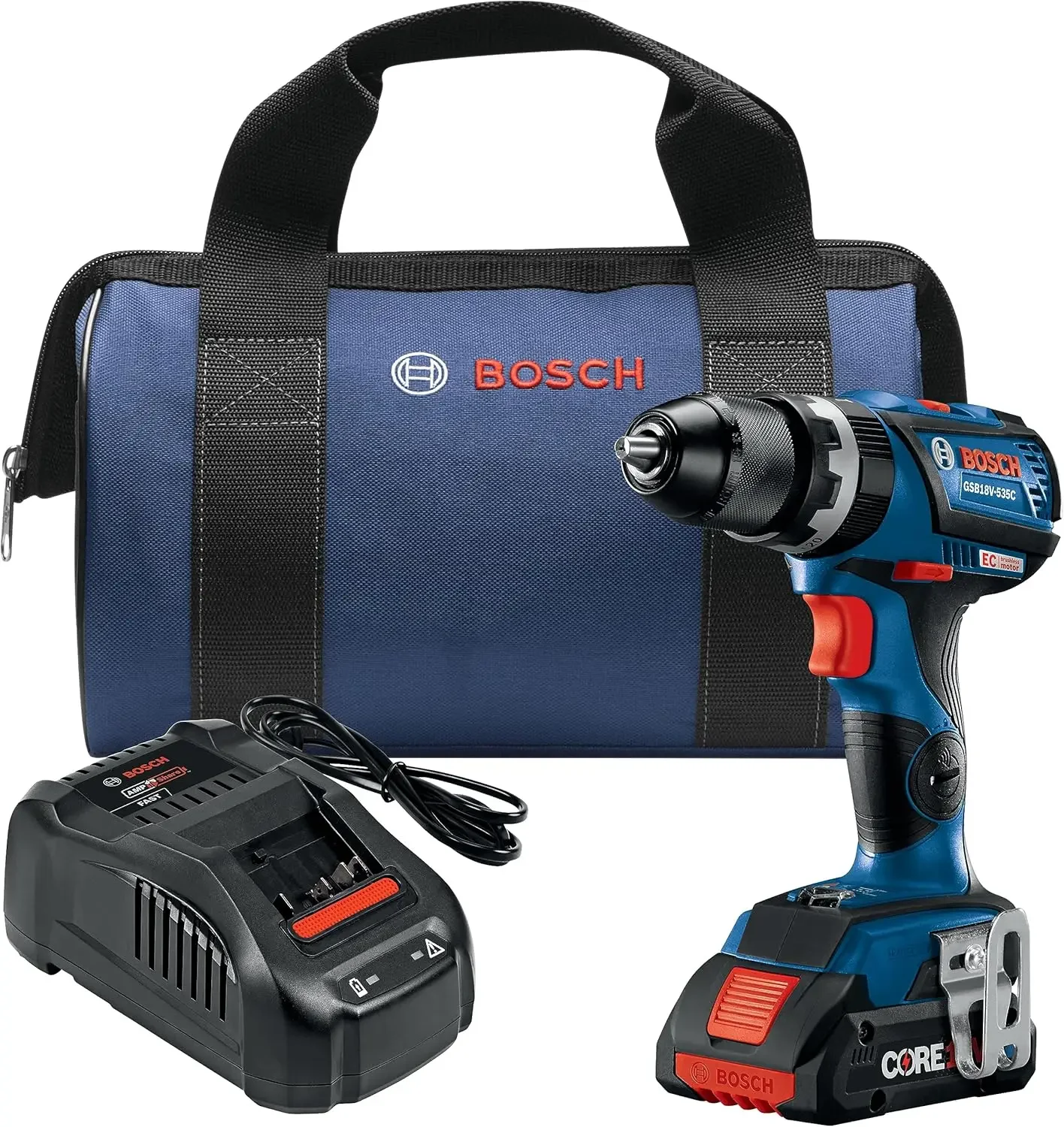 GSB18V-535CB15 18V EC Brushless Connected-Ready 1/2 In. Hammer Drill/Driver with (1) CORE18V 4 Ah Advanced Power Battery