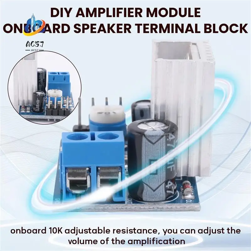 

AC57-TDA2030A DIY модуль усилителя мощности плата усилителя мощности звука модуль усилителя