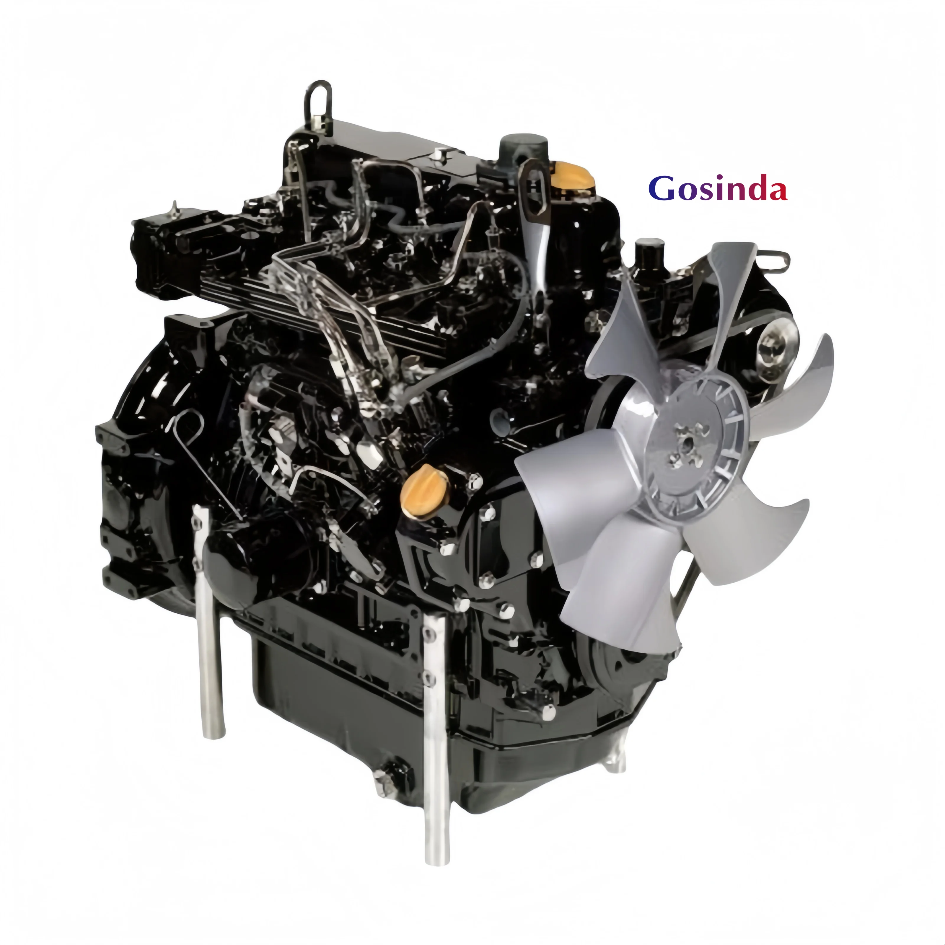 High Quality 4TNVE98   Engine Assembly for 4-5 Ton Mini Excavator Construction Machinery Replacement Parts