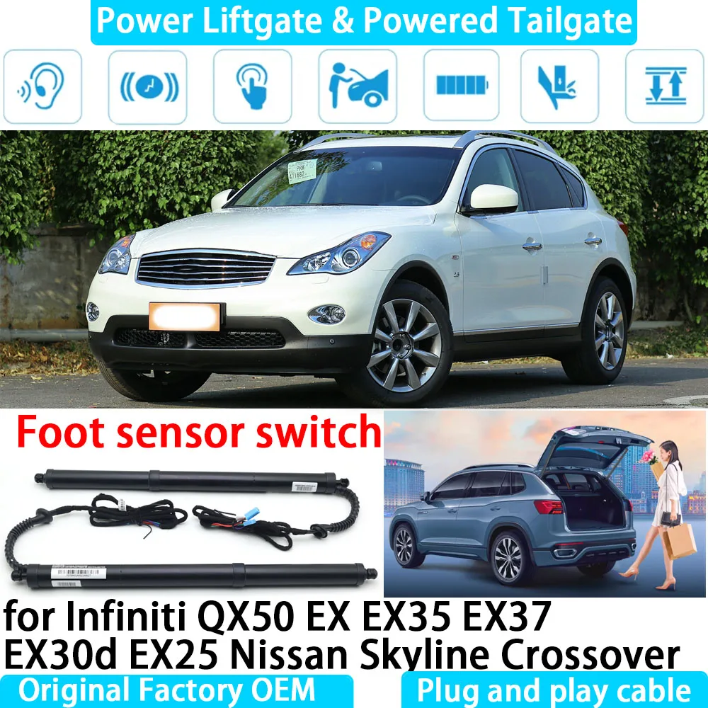 

for Infiniti QX50 EX EX35 EX37 EX30d EX25 Nissan Skyline Crossover Automatic Electric Power Liftgate Powered Tailgate Strut Tail