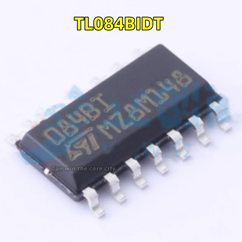 1-100 PCS/LOT New original TL084BIDT TL084BI patch SOP-14 screen print 084BI operational amplifier