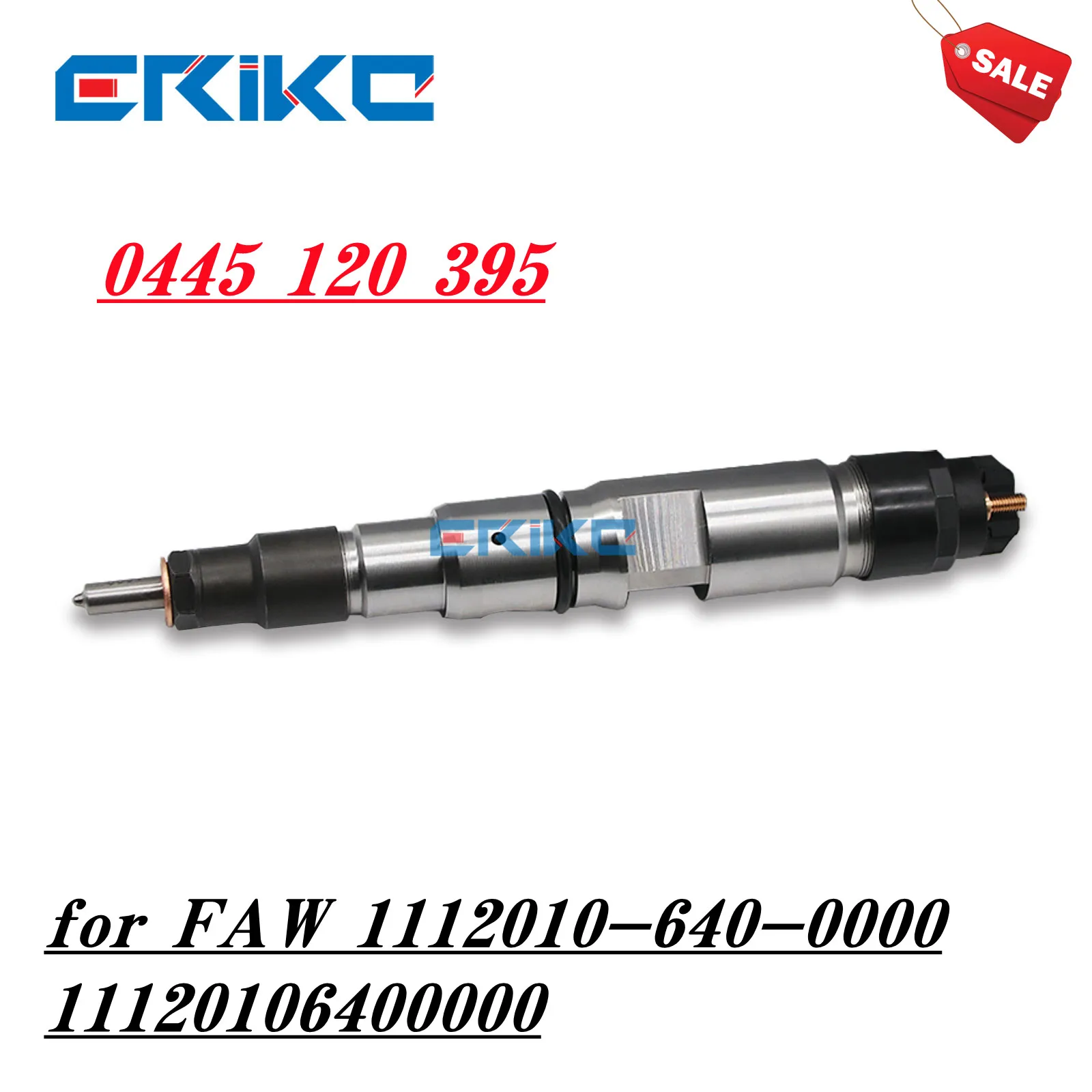 0445120395 Auto Engine Injection 0 445 120 395 Common Rail Injector 0445 120 395 for FAW 1112010-640-0000 11120106400000