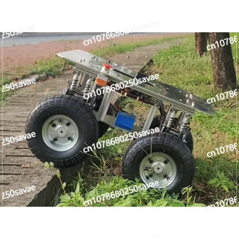 عربة خارجية للطرق الوعرة 4WD، هيكل دوران تفاضلي، روبوت ROS، القيادة المستقلة #2