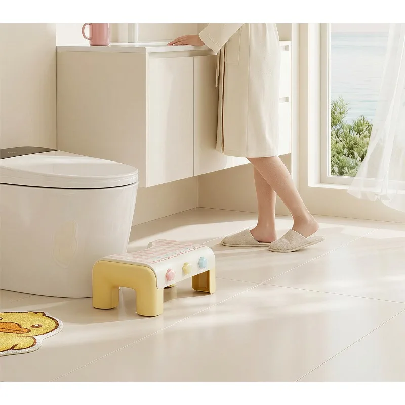For Household Toilet Foot Pads, Foot Stools, Thickened Non-slip Squatting Auxiliary Artifact