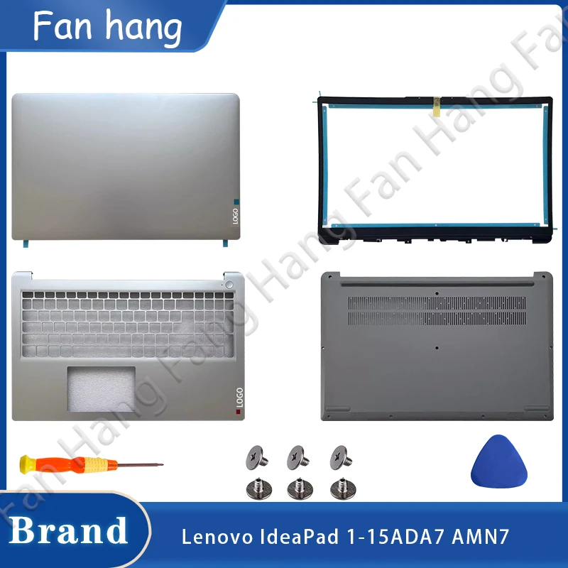 New For Lenovo IdeaPad 1-15ADA7 AMN7 Laptop LCD Back Front Bezel Panel Rear Lid Top Back Bottom Case Notebook Housing Replace