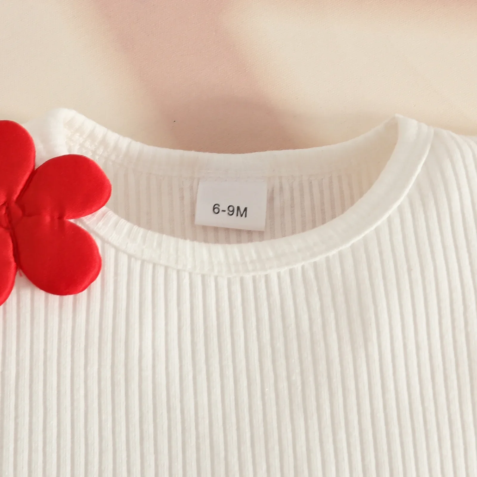 الحلو الفتيات ثلاثية الأبعاد الأزهار الزي 2026 الصيف قصيرة الأكمام أعلى السراويل القبعات 3 قطعة مطابقة مجموعة أزياء الاطفال الملابس ل 0-3Y