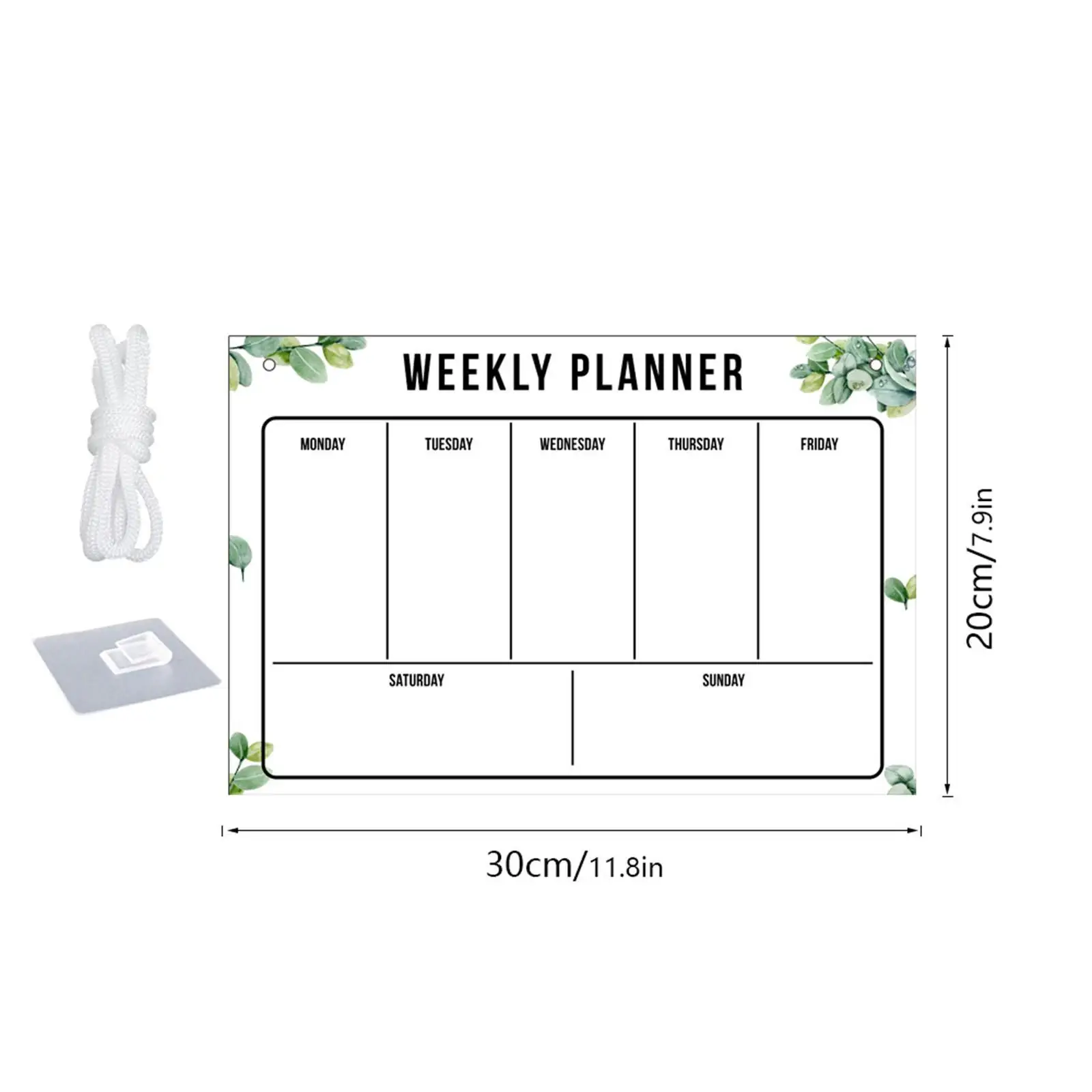 Acryl Dry Erase Board Kalender Aufkleber für Kühlschrank Konferenz raum