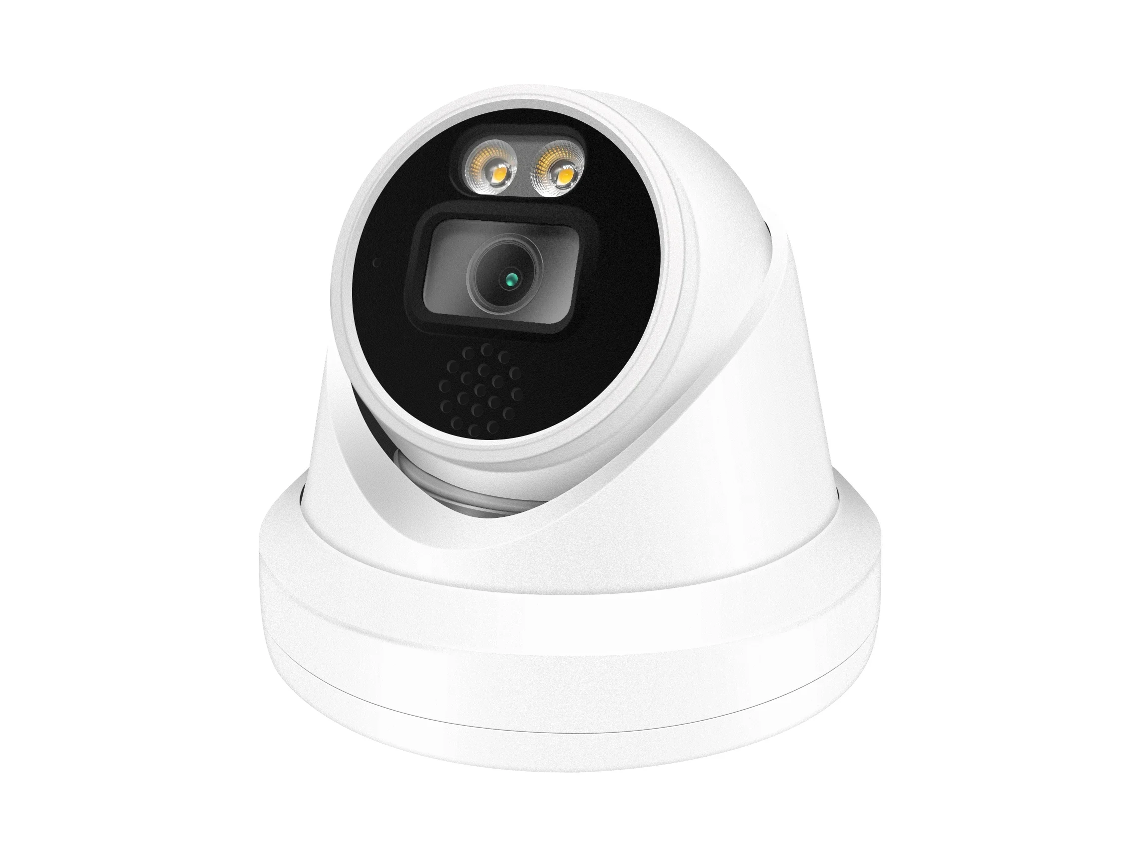 2026 8MP 4K IMX415 NDAA POE Colorful Night Vision Indoor Turret Dome Waterproof IP67 Two Way Audio Third Stream IP CCTV Camera