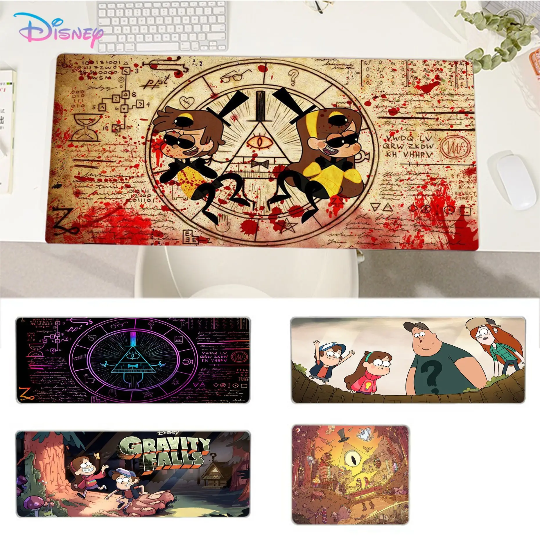 Disney Gravity Falls Mousepad New Arrivals Gamer Speed Mice Retail Small Rubber Mousepad Size For BigCSGO Game Desktop PC Laptop