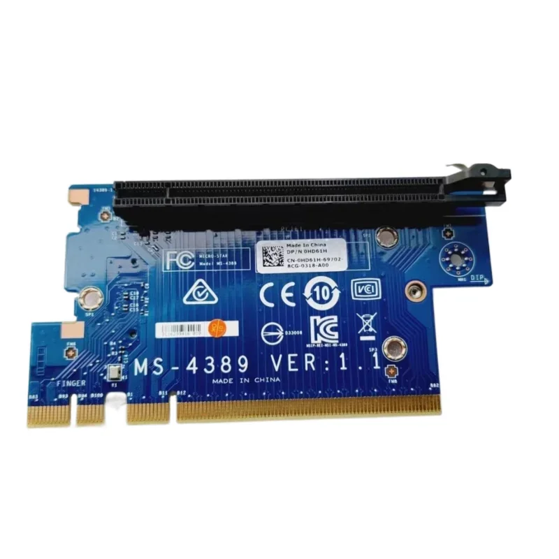 

New Original Laptop NVME M.2 PCLEX16 For DELL Alienware X51 R3 Graphics Card M2 Adapter Board PCIE HD61H MS-4389 0HD61H