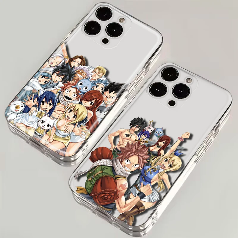 Fairy Tail anime Soft Case for Redmi Note 11S 10 9 POWER Xiaomi Mi 10T 11 11T Pro F1 A3 Poco M3 M4 X3 NFC